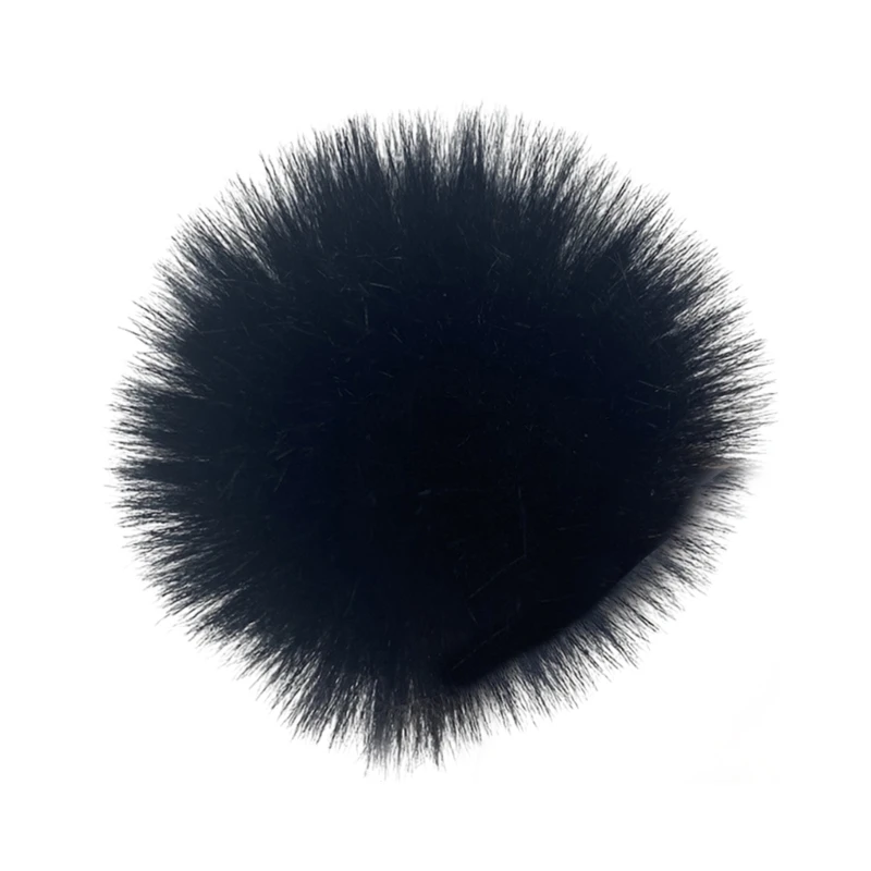 

Outdoor Microphone Furry Windscreen Muff Microphone Furs Wind Cover for LARK 150 Lavalier Microphone Windscreen