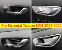for hyundai tucson nx4 20212022 accessories interior armrest window lift button control panel door handle bowl frame cover trim