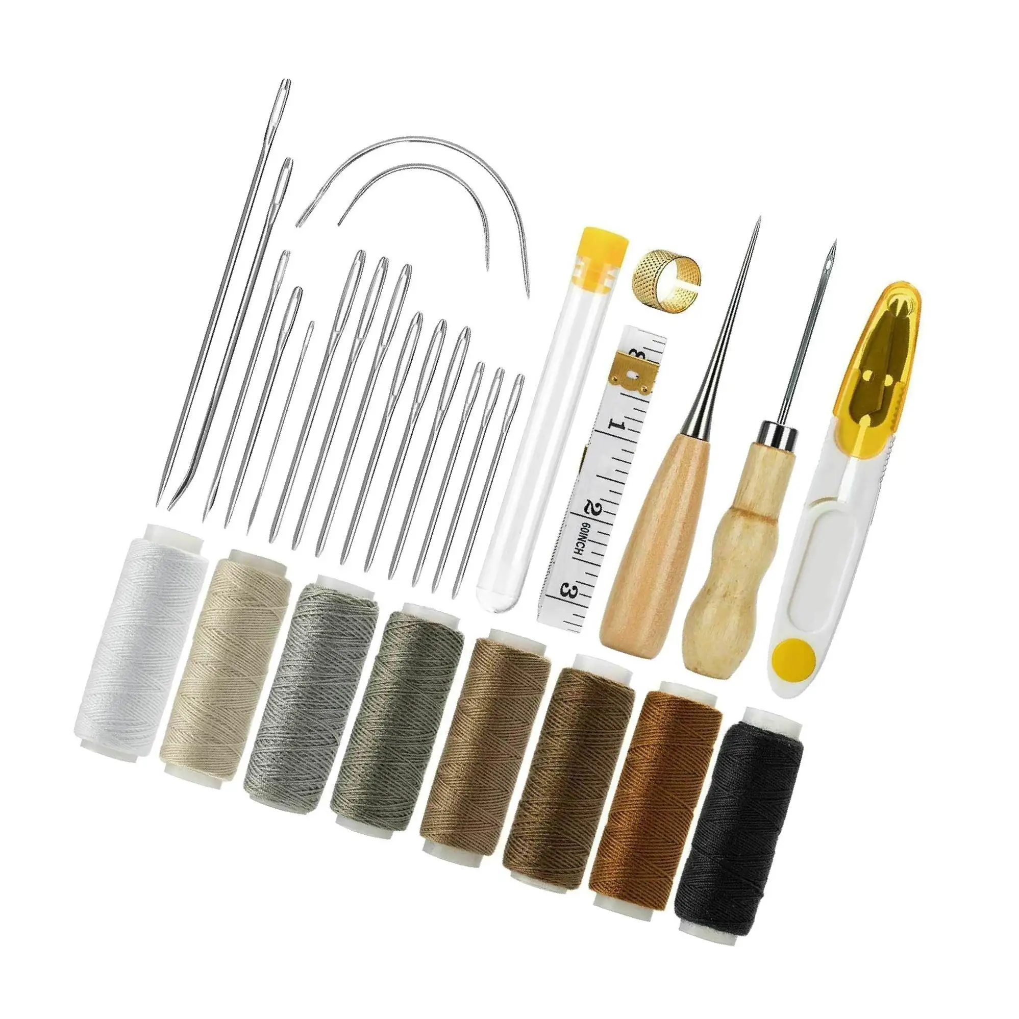 

29 шт., набор многофункциональных инструментов для работы с кожей