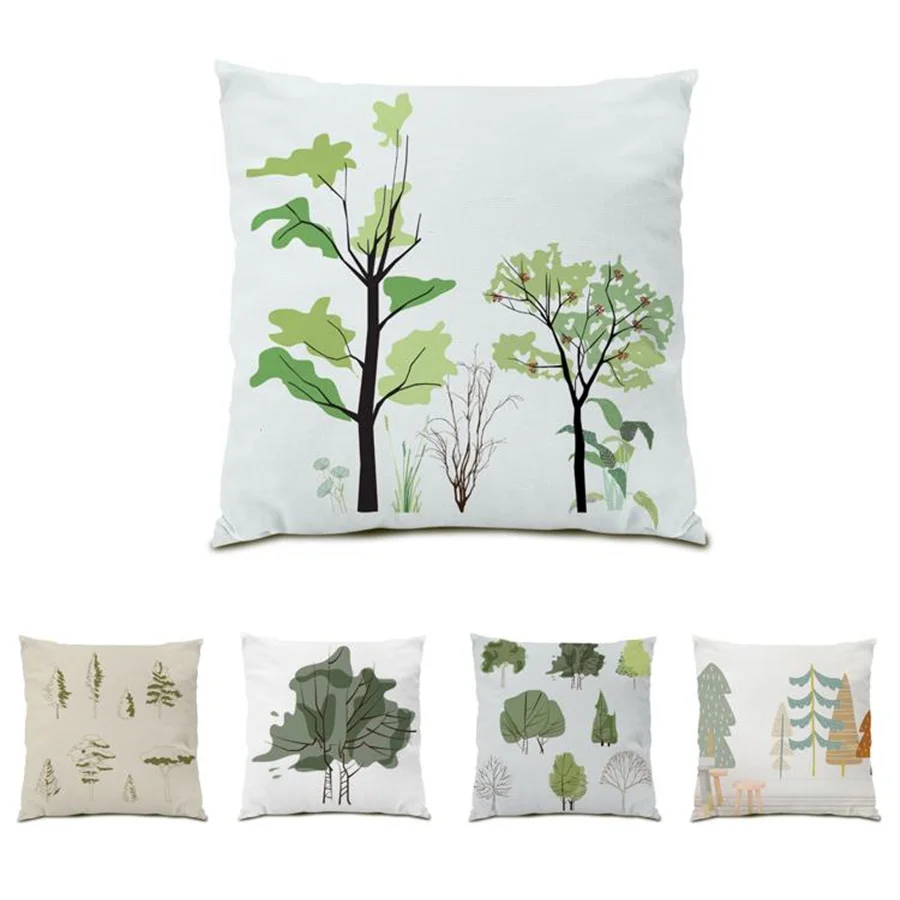 

Flower Texture Cushion Cover Luxury Floral Style Polyester Linen Material Velvet Pillowcase Decorative Pillows for Sofa E0159