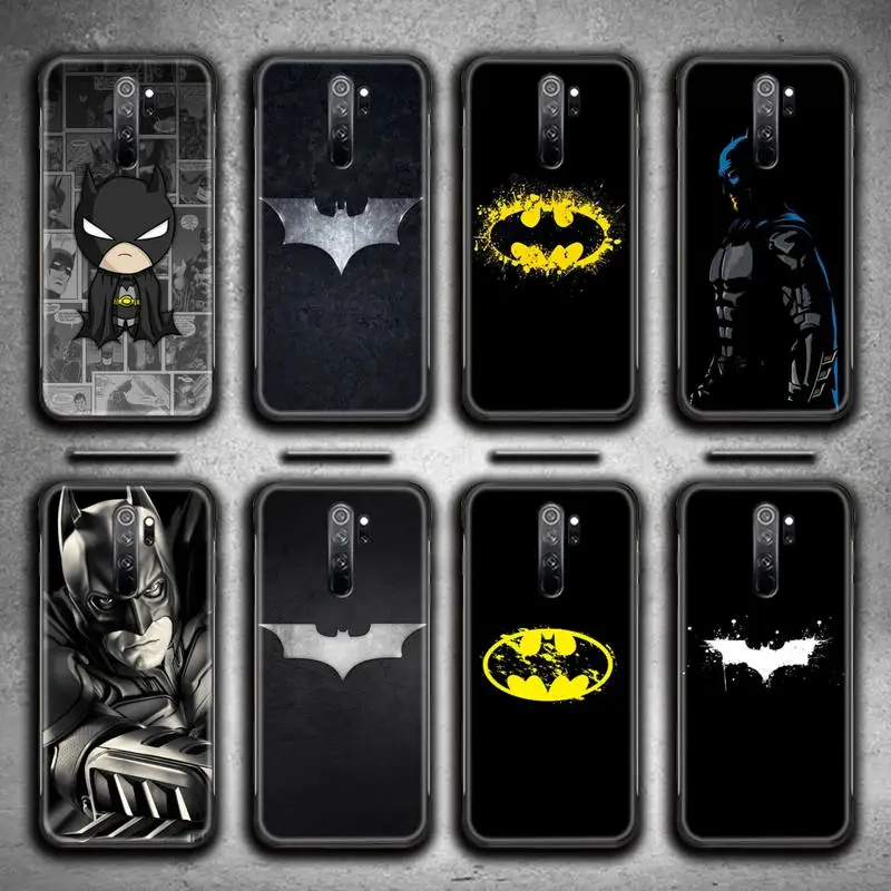 

Batman LOGO Phone Case for Redmi 9A 9 8A Note 11 10 9 8 8T Pro Max K20 K30 K40 Pro