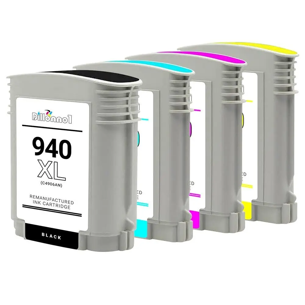 

4PK For HP 940XL For HP940 B/C/M/Y Ink Cartridge 8000 8500