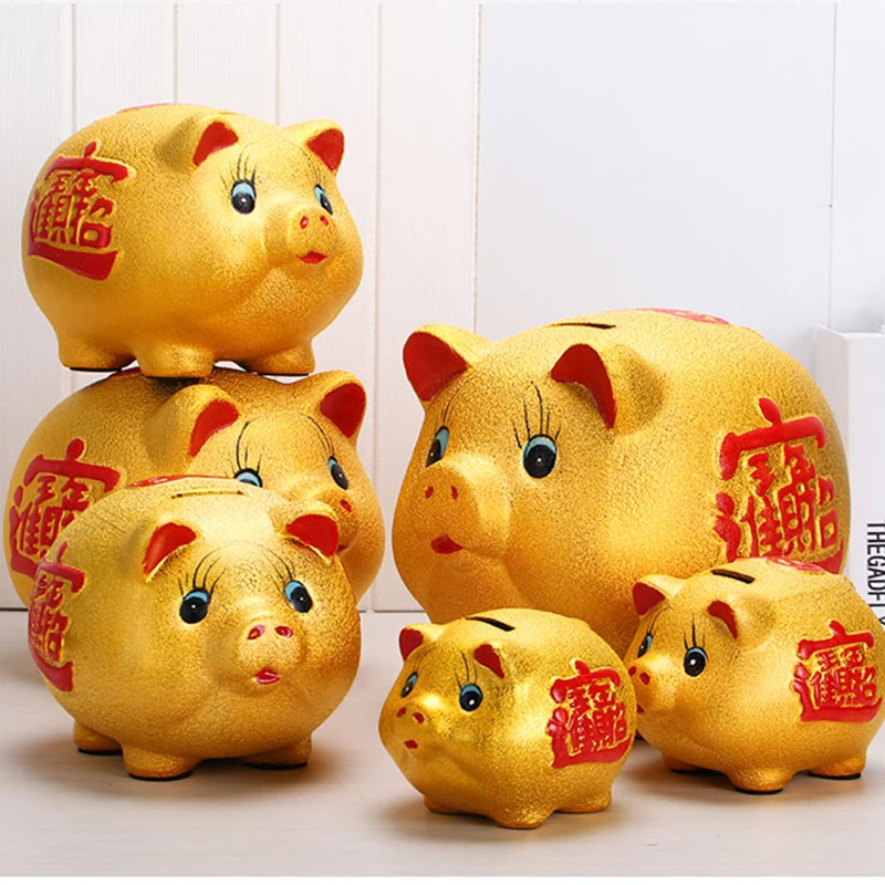 

Golden Mobile Money Boxes Secret Auxiliary Saving Simple Wedding Money Boxes Hide Luxury Skarbonka Dla Dzieci Home Accessories