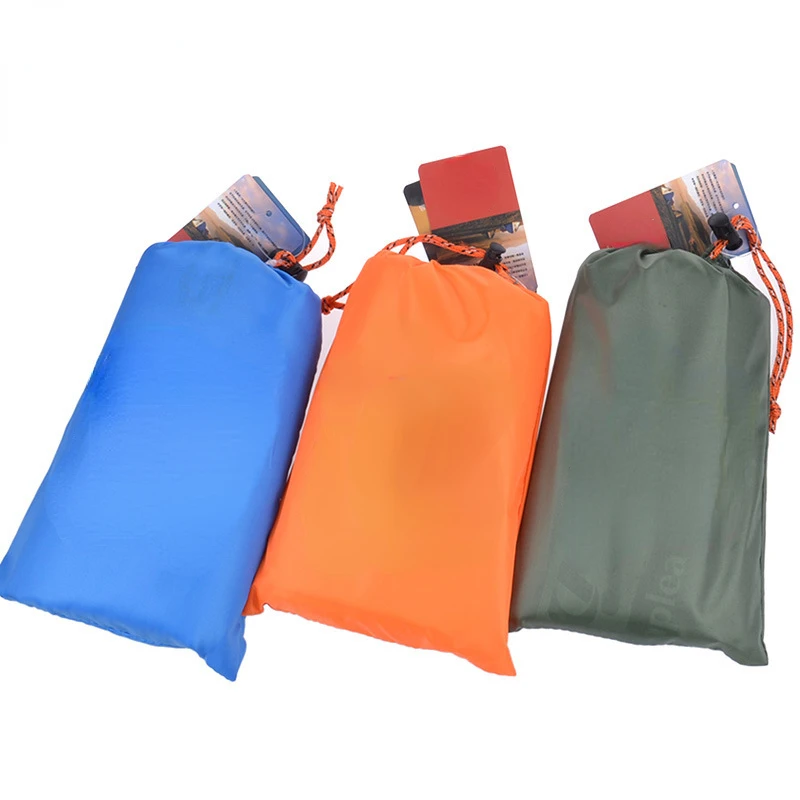 

Waterproof Tent Floor Tarp Picnic Mat Ultralight Pocket Tent Footprints Beach Tarp With Sack For Camping Hiking