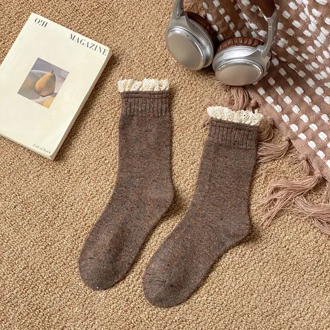 Японские женские носки-трубы из хлопка