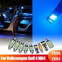 for volkswagen vw golf 4 mk4 2000 2001 2002 2003 2004 2005 9pcs canbus car led interior reading lamps trunk light accessories