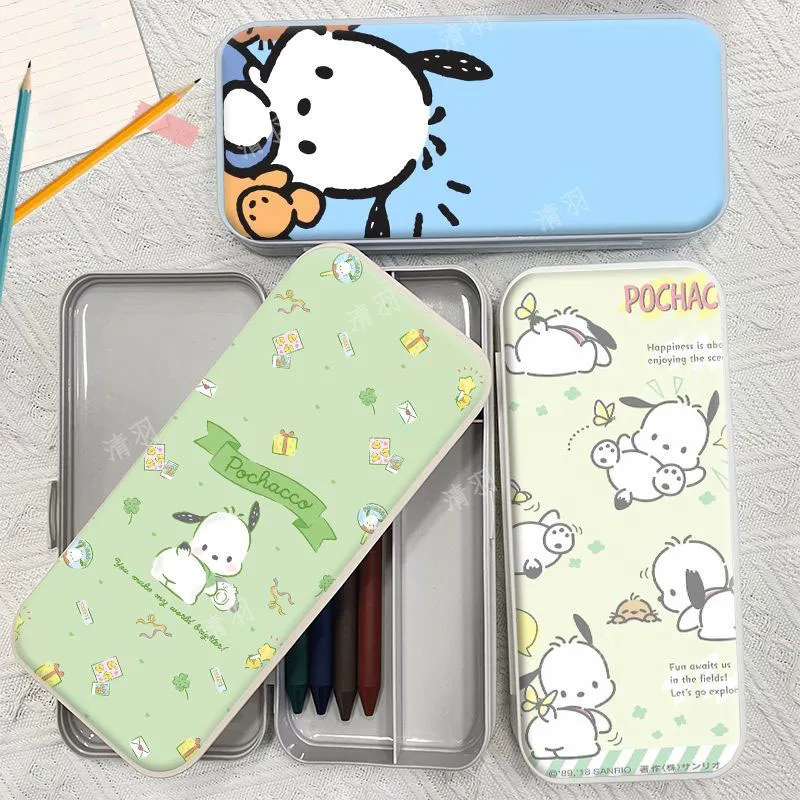 

Kawaii Sanrioed канцелярская коробка мультяшный милый почтовый аниме серия коробка для хранения карандаш подарок канцелярские принадлежности для офиса
