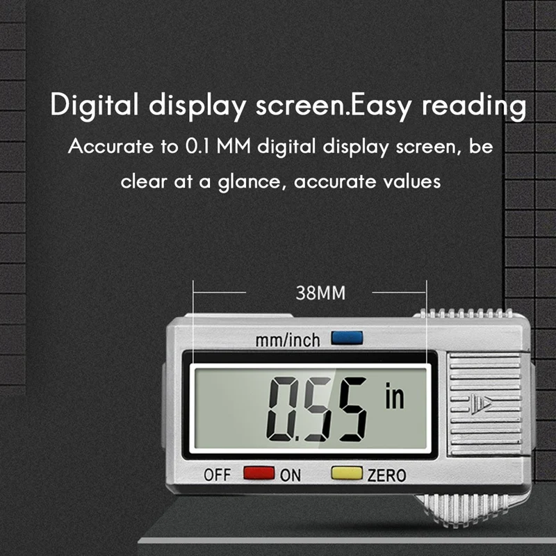 Акция! Цифровой штангенциркуль Электронный пластиковый микрометр |