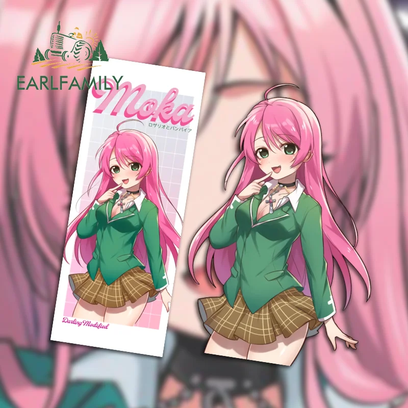 EARLFAMILY 13 см x 8 6 наклейки на машину росало-вампира мотоциклетные виниловые аниме