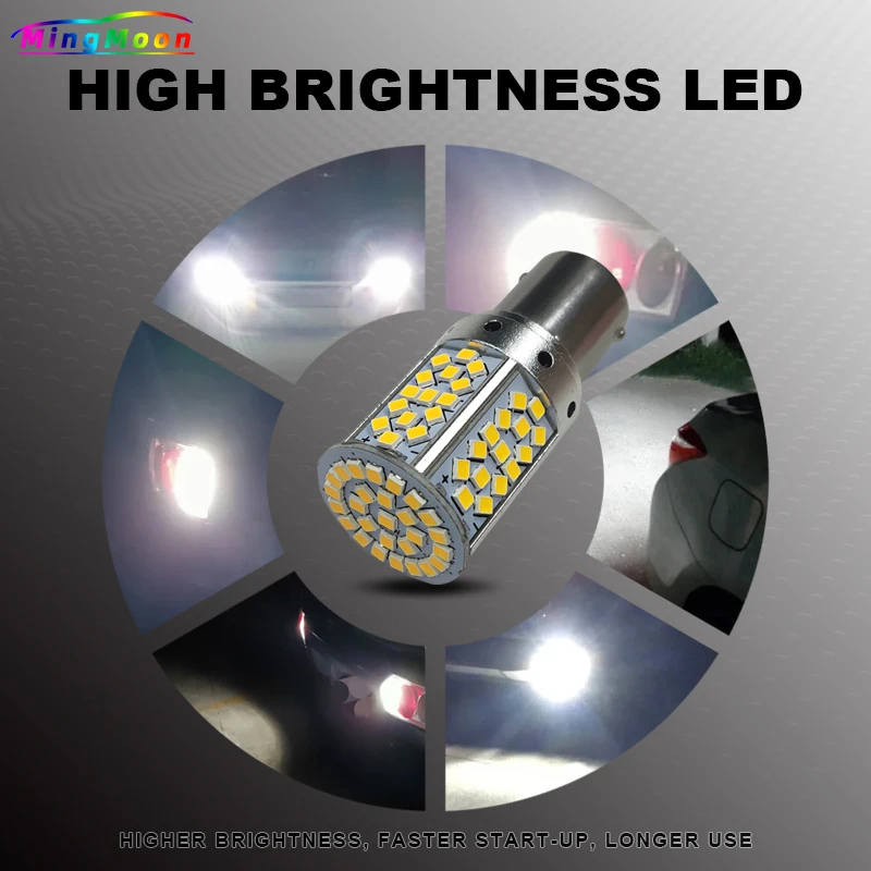 Для Volvo XC60 V50 V40 XC90 S80 C30 V60 S40 2x PY21W 12496 BAU15S 1156 P21W BA15S T20 W21W