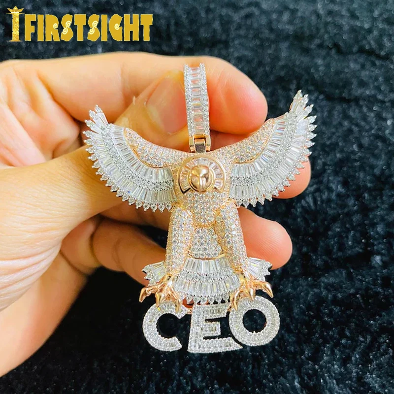 Ожерелье с подвеской в виде багета фианитом для мужчин и женщин |