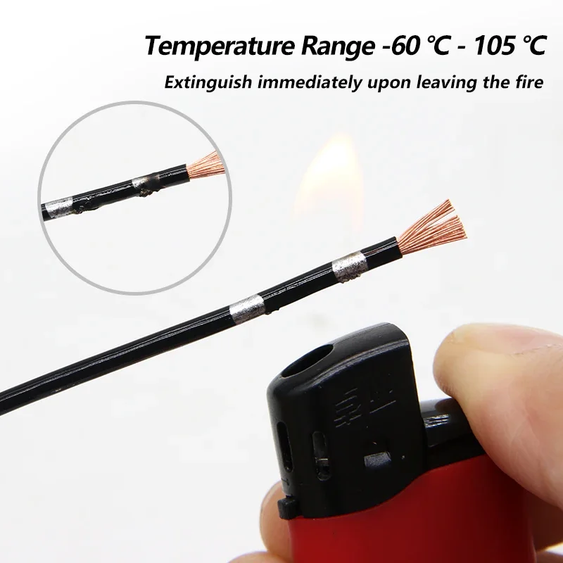 5–50 м AVSS Автомобильный модифицированный провод 22 20 18 16 14 13AWG Аудиокабель динамика