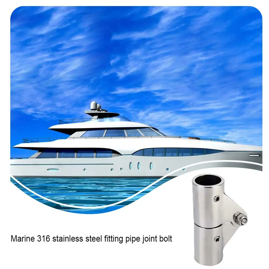 

Соединение трубы 20 мм, полированный Гладкий твердый штырьковый разъем, высокая твердость, фотоосветительный прибор, мачта, морская кабина