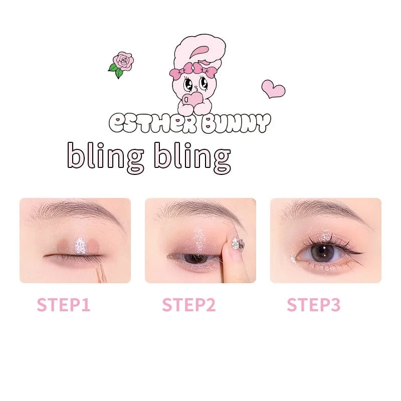 Жидкие тени для век FLORTTE Natural Pink Series 1 5 г