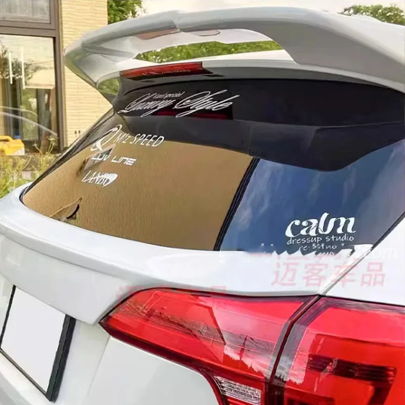 Черный спойлер с крыльями MZ Style 2015-2018 комплект для тела VEZEL/HRV верхние крылья