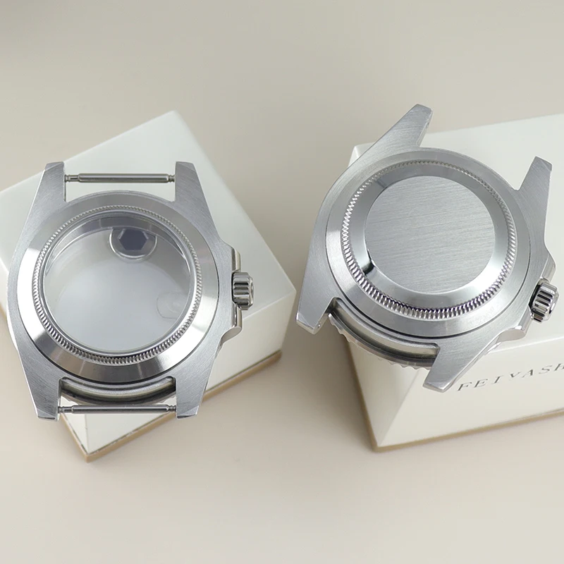 Корпус часов из нержавеющей стали 40 мм керамический безель для Yacht-Master Seiko NH35 NH36