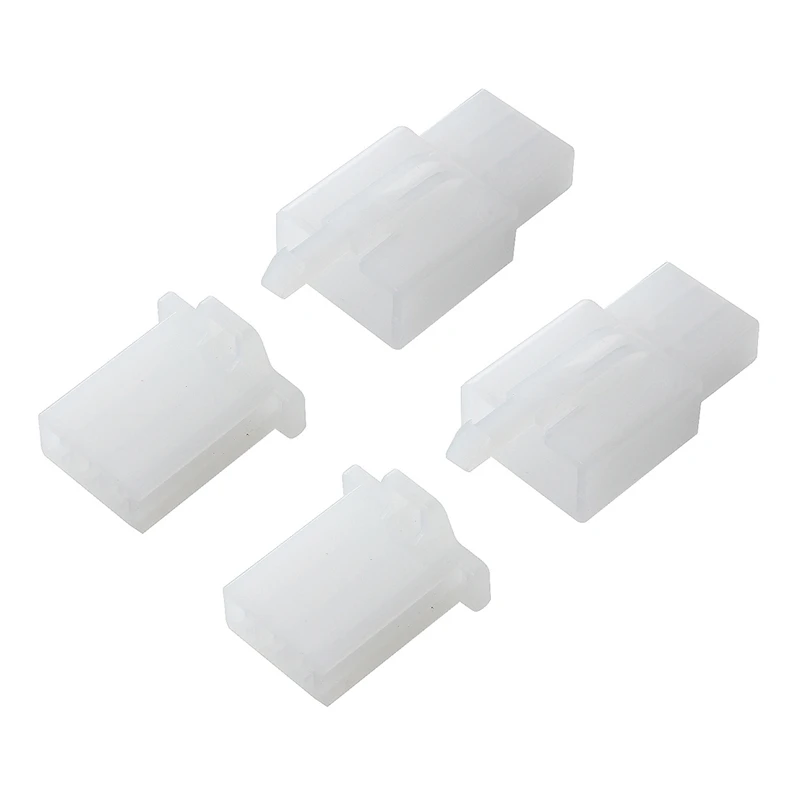

2 Set 3 Plug-Pin Flat Plug Connectors 2.8Mm Motorcycle Scooter Car