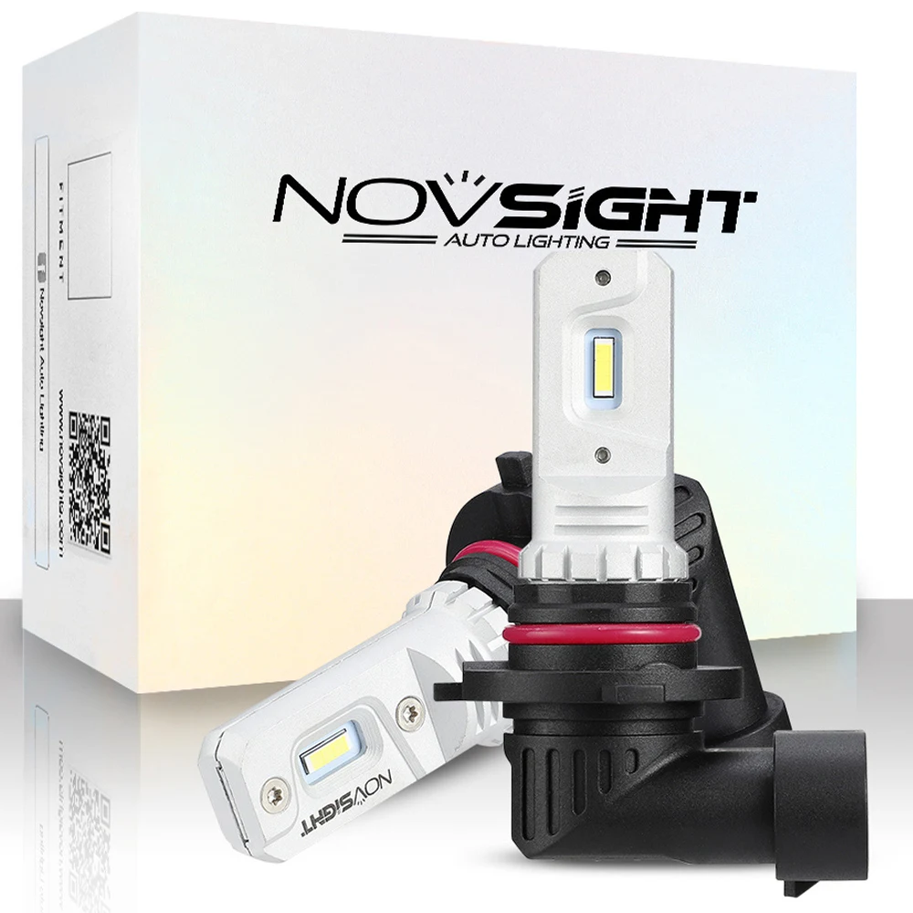 

NOVSIGHT 2000Lm H11 H7 светодиодный Автомобильные фары светодиодный лампы H1 H3 9005 9006 дневные ходовые огни DRL Противотуманные светильник 6000K дальнего света