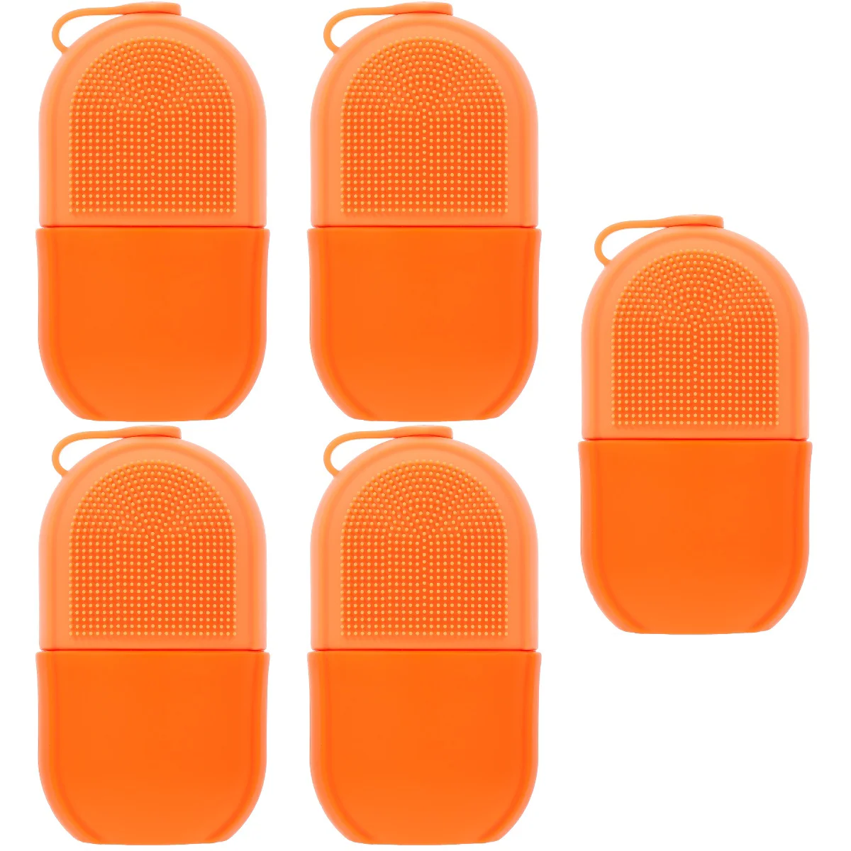 

5pcs Silicone Ice Roller Mold Skin Ice Roller Face Roller Face Beauty Tool