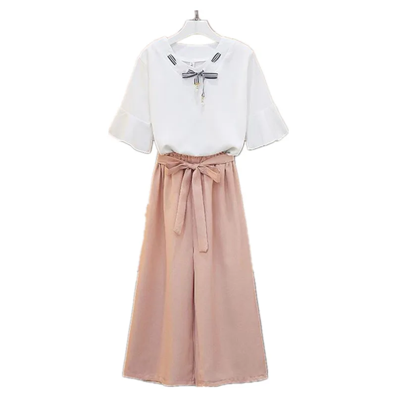 Комплект свободного покроя UHYTGF из двух предметов модная летняя одежда Женский