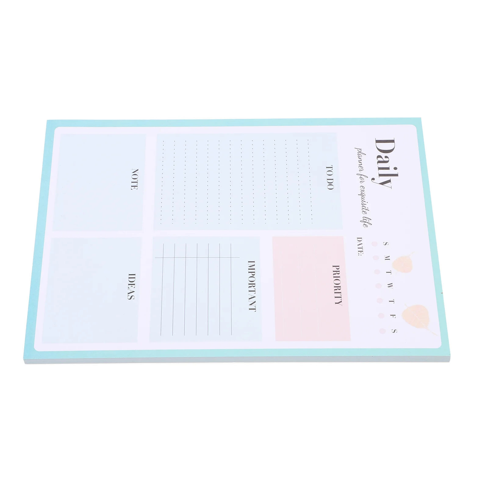 

Planner Daily Notepad Schedule Listdo Notebook Office Book Appointment Undated Tearable Time Pad Note Academic Agenda Planning