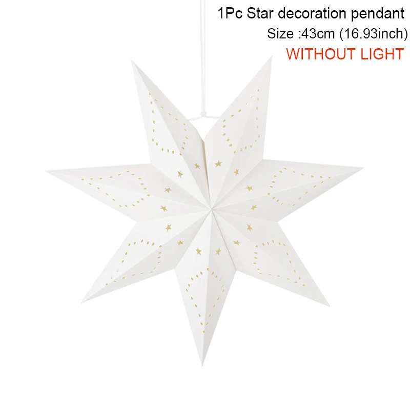 

Светодиодный картонный звездный фонарь Eid Mubarak