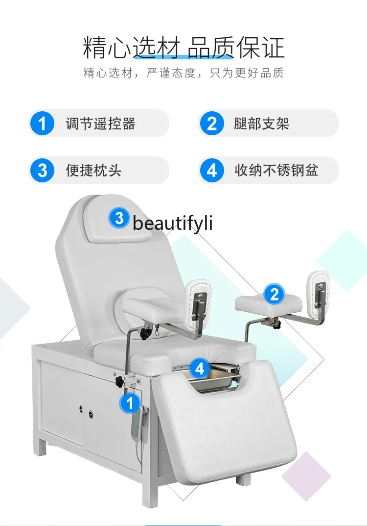 Электрическая Личная кровать Гинекологический Стол для изучения ухода