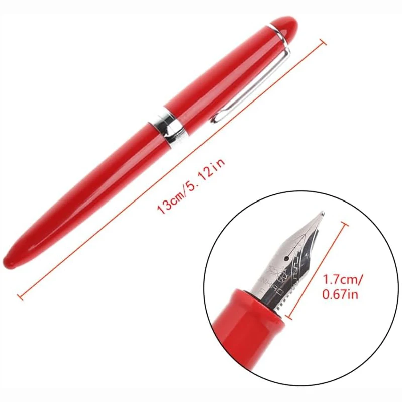 Перьевая ручка Jinhao 92 перьевая из АБС-пластика с металлическим зажимом ручки для