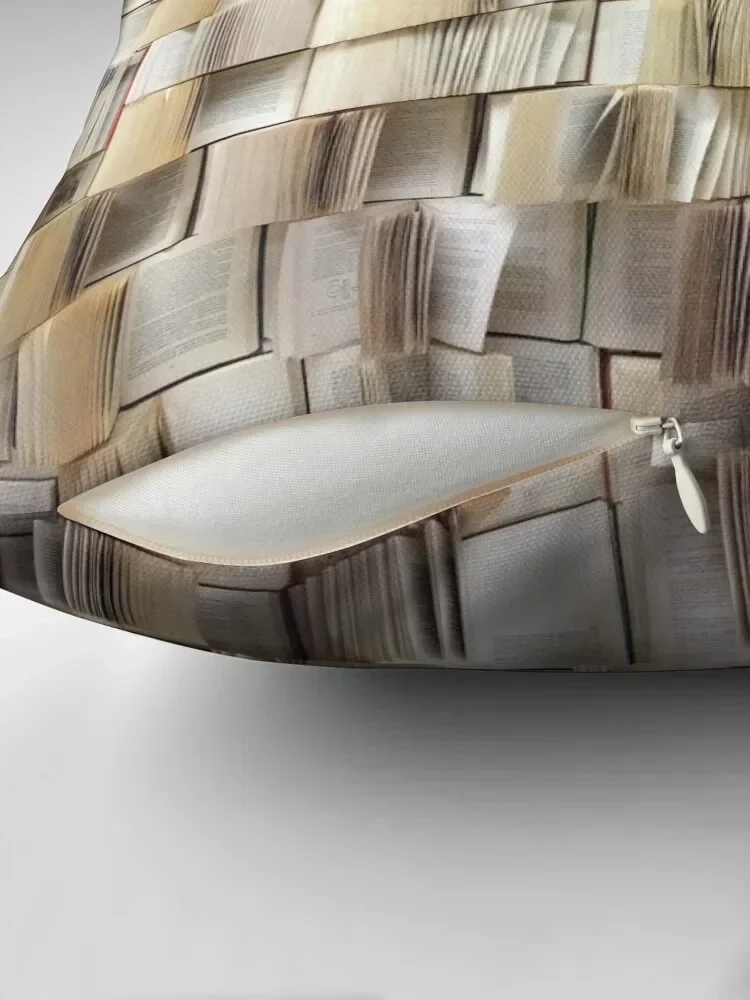 Открытые книги библиотека книжный червь чтение подушка наволочки наволочка