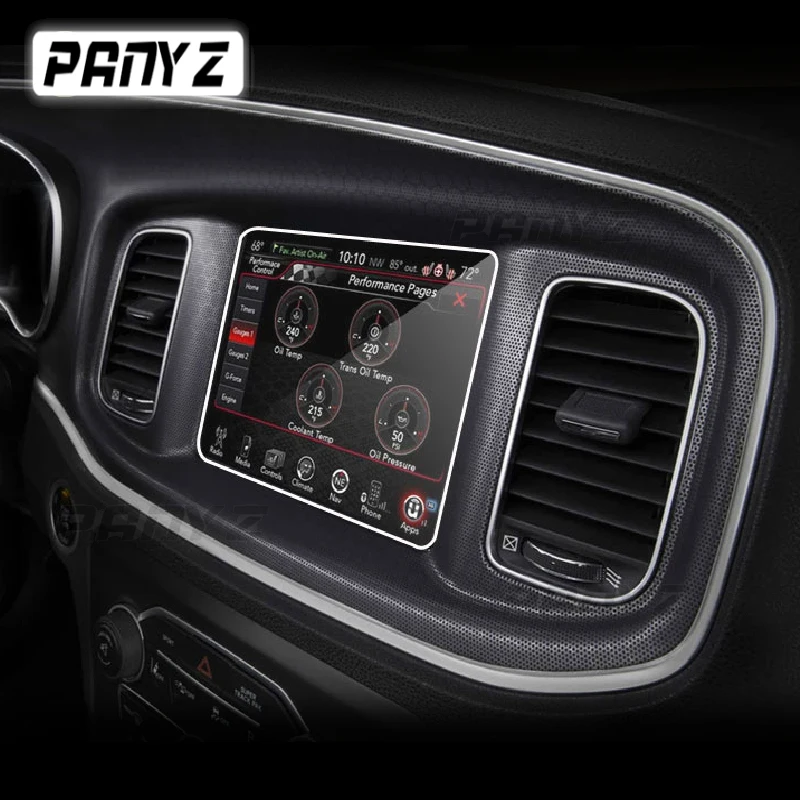 

Для зарядного устройства Dodge 2015-2023, пленка для GPS-навигации, ЖК-экран, фотопленка против царапин, пленка для внутреннего монтажа