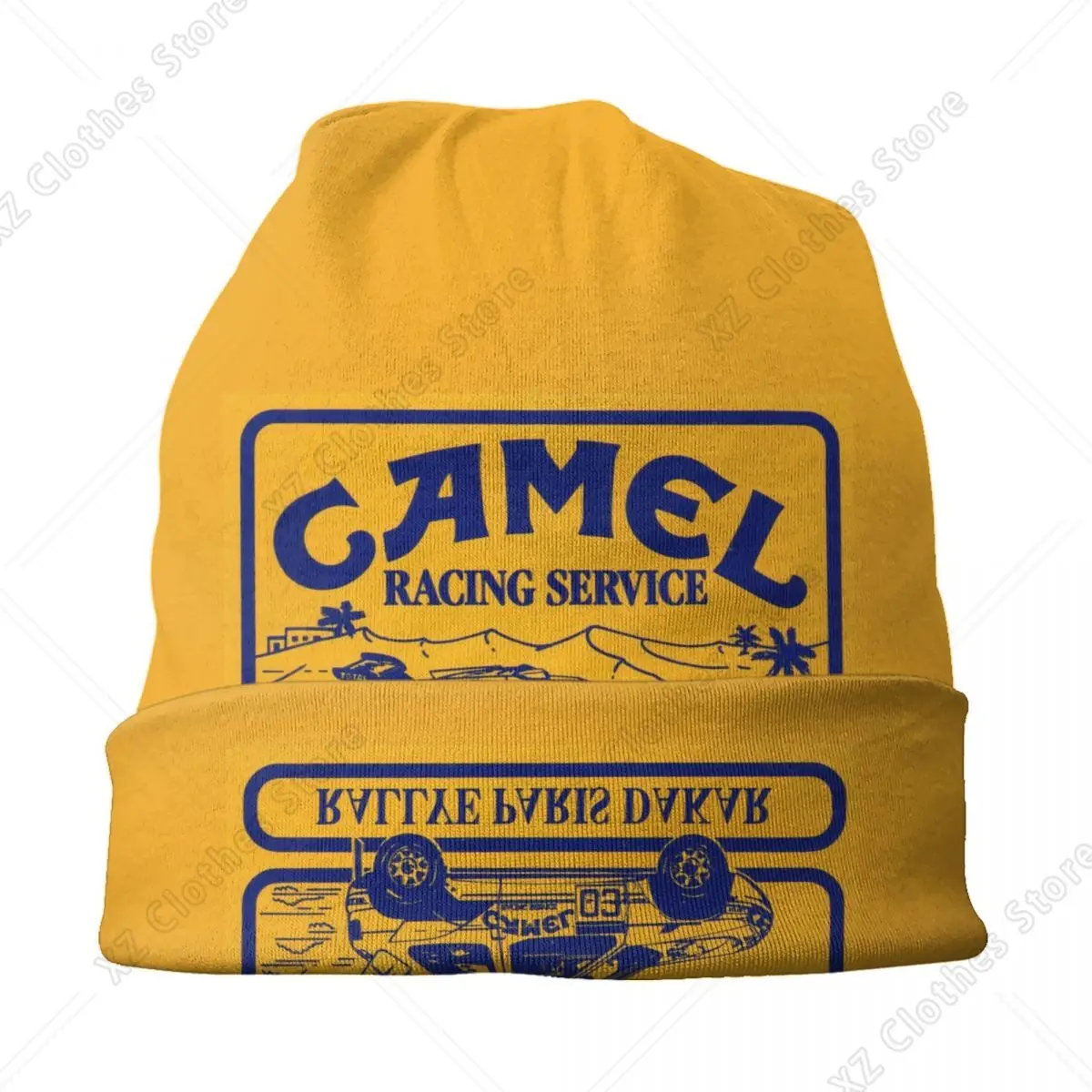 Фото Капот на заказ Camel Racing Service, вязаная шапка для мужчин и женщин, крутая теплая зимняя шапка унисекс для взрослых, шапка №3