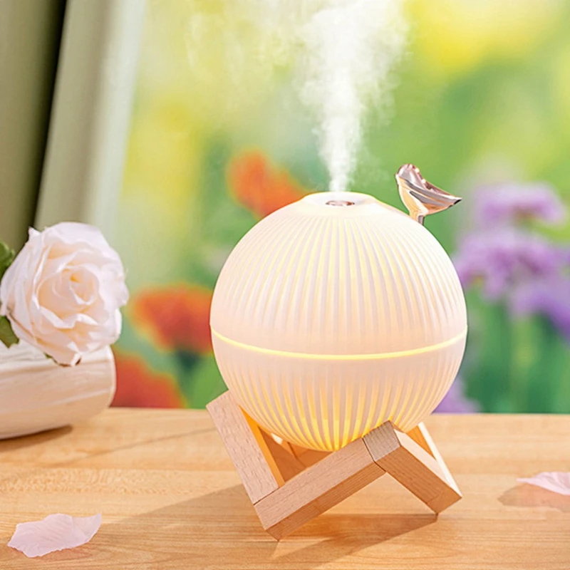 

HAEGER 330Ml USB Mini Humidifier Silent Humidifier For Home Kids Room Mini Aroma Diffuser Humidificador With 5 Cotton Swab