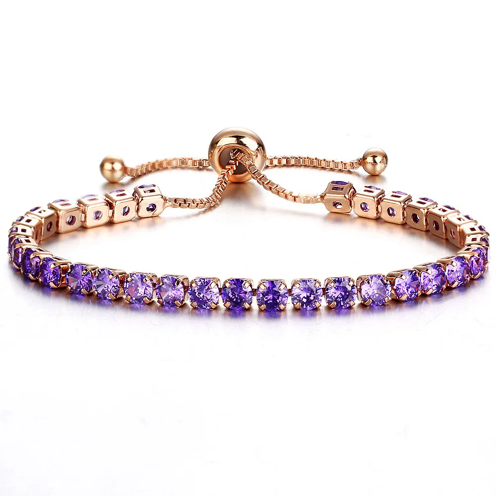 

Charmsmic Multicolor Rhinestone Adjustable Gold Chain Bracelets For Women Girls Party Hand Jewelry Dropshipping Wholesale
