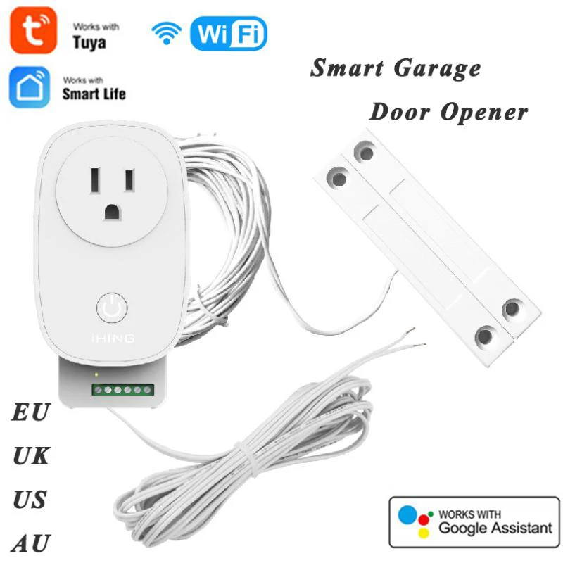 Смарт-розетка для гаражных дверей 50/60 Гц реле с голосовым управлением и
