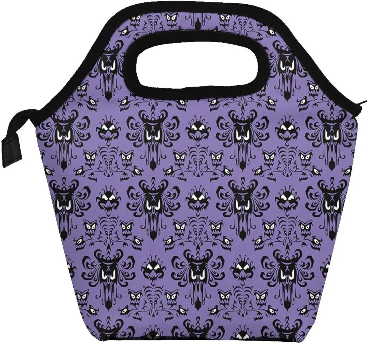 

Haunted Mansion Thermal Lunch Bag for Women Reusable Lunch Box Waterproof Tote Bag Lunch Container Cooler Bag Work Travel Picnic