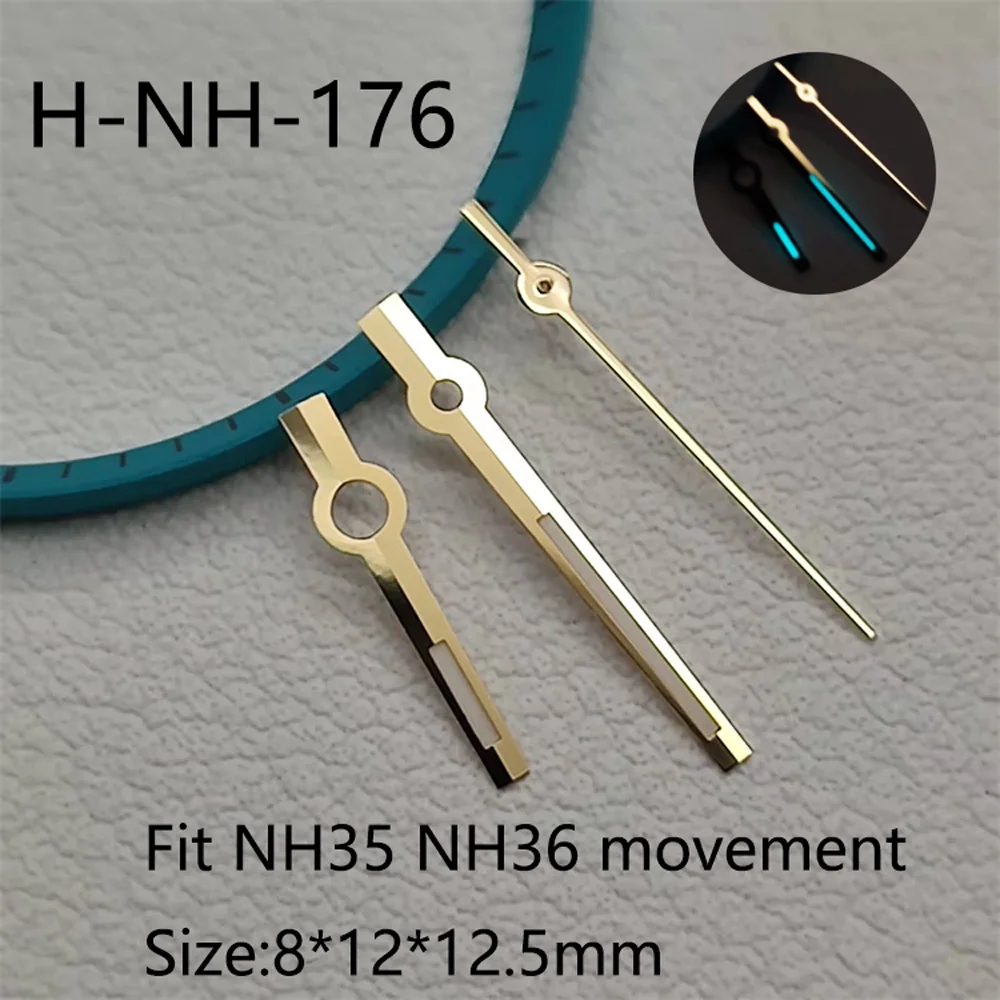 DIY Watch Hands Modified Watches Accessories Watch Hands luminous Hands Fit NH35 NH36 Movement