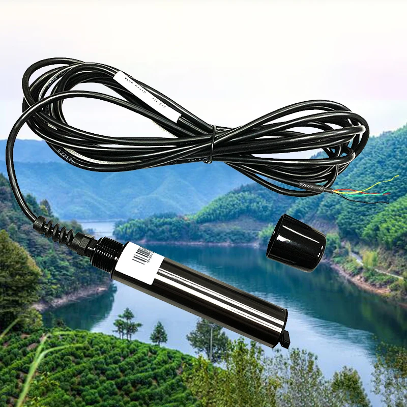 Промышленный анализатор мутности воды RS458 IP68, цифровой онлайн-анализатор мутности воды для резервуара