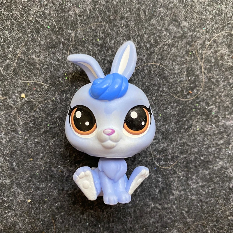 

LPS DOGS Pet Shop Toys 5-6cm Figurine Blue Rabbit Xmas For Kids
