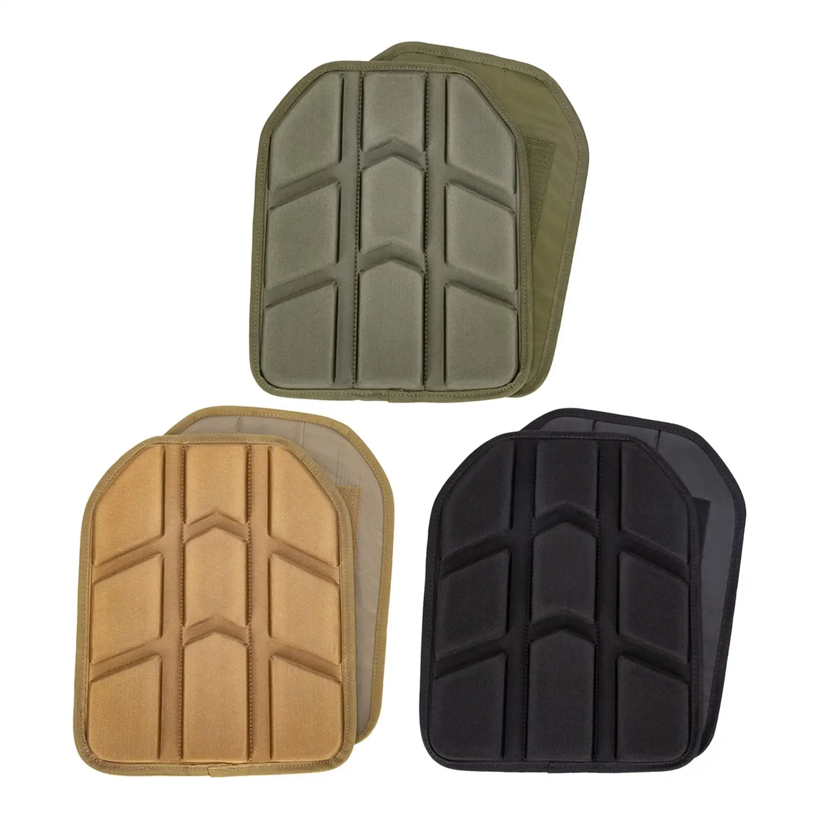 

1Pair Sapi Shock Plate Body Carrier Vest Breathable Removable Vest Plates Airsoft Vest Foam Plate for Combat CS Games Hunting