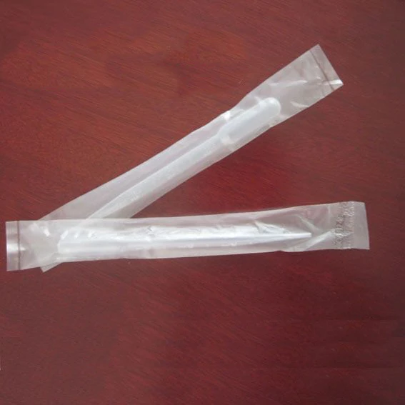 100 pcs 5ml sterile pipette Pasteur pipette individually wrapped disposable plastic dropper