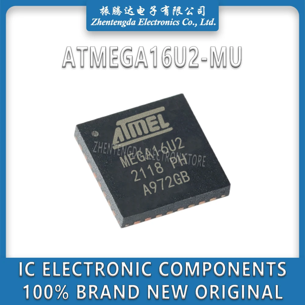 

ATMEGA16U2-MU ATMEGA16U2 ATMEGA16U ATMEGA16 ATMEGA IC MCU Chip VQFN-32