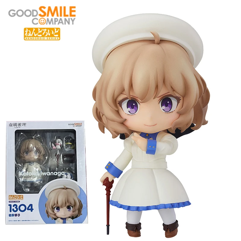 

Original Stock GSC Good Smile NENDOROID 1304 Iwanaga Kotoko In/Spectre PVC Action Figure Anime Model Toys Collection Doll Gift