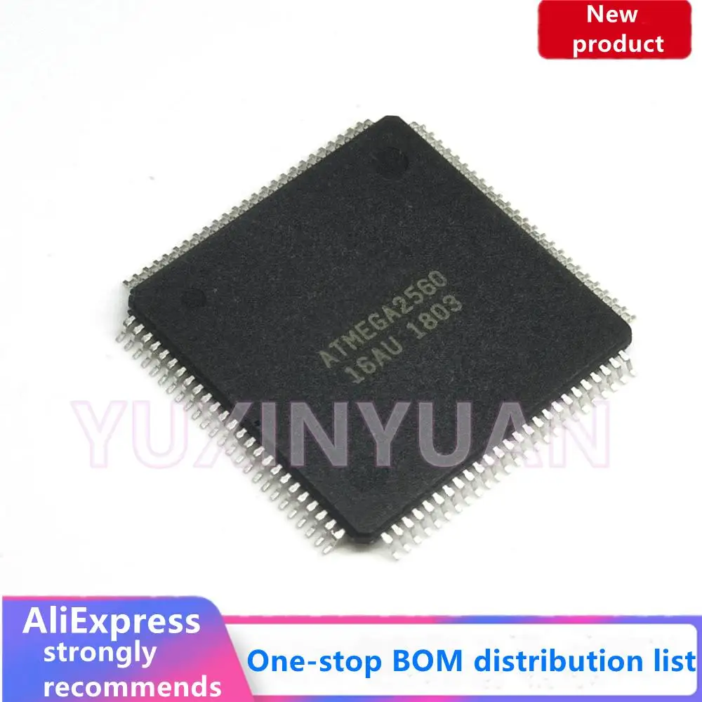 

1PCS ATMEGA2560 ATMEGA2560-16AU LQFP-100 new 2560 QFP In Stock