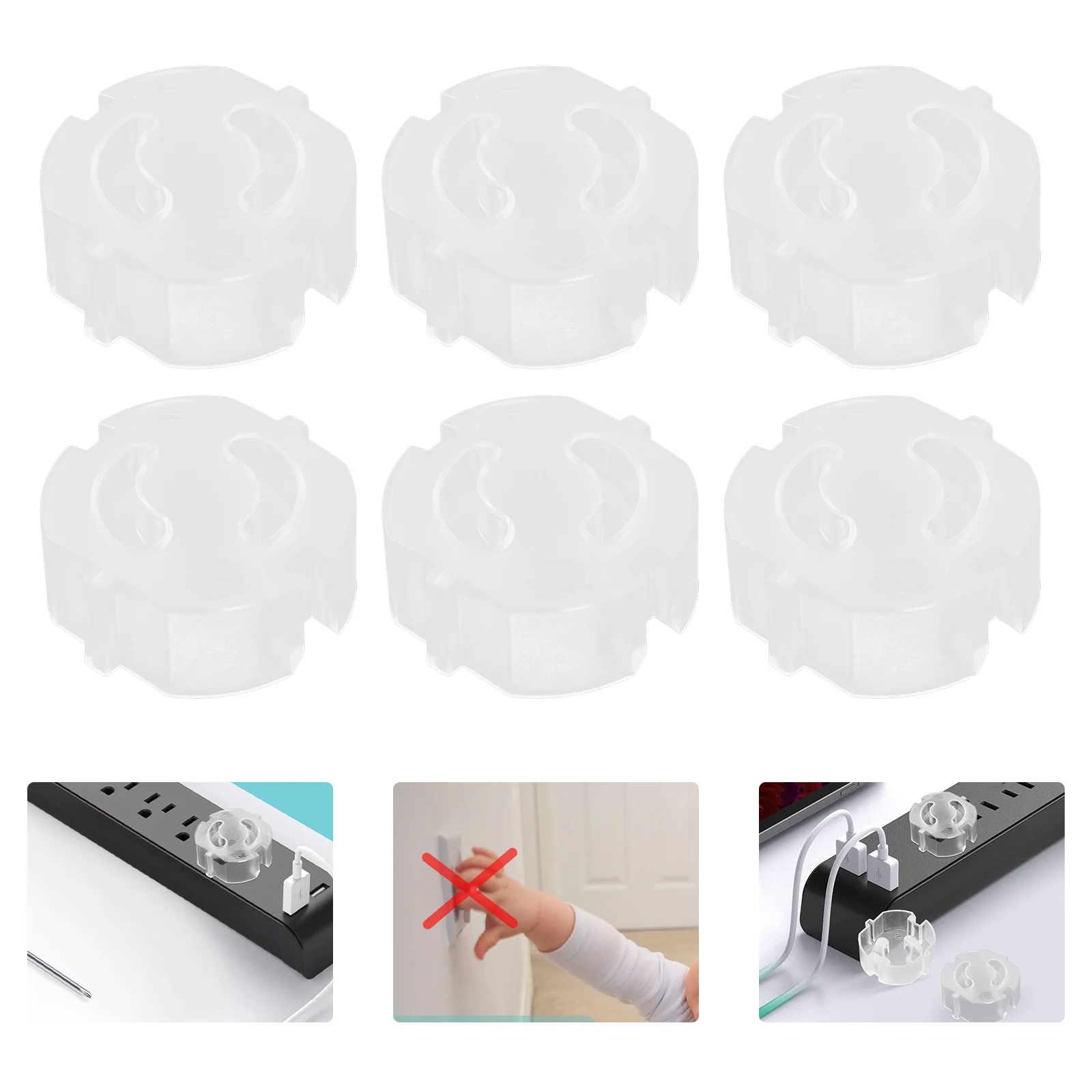 

20 Pcs Child Safety Plug Cover Covers Electrical Outlets Baby Power Plastic Plugs Proofing European Style