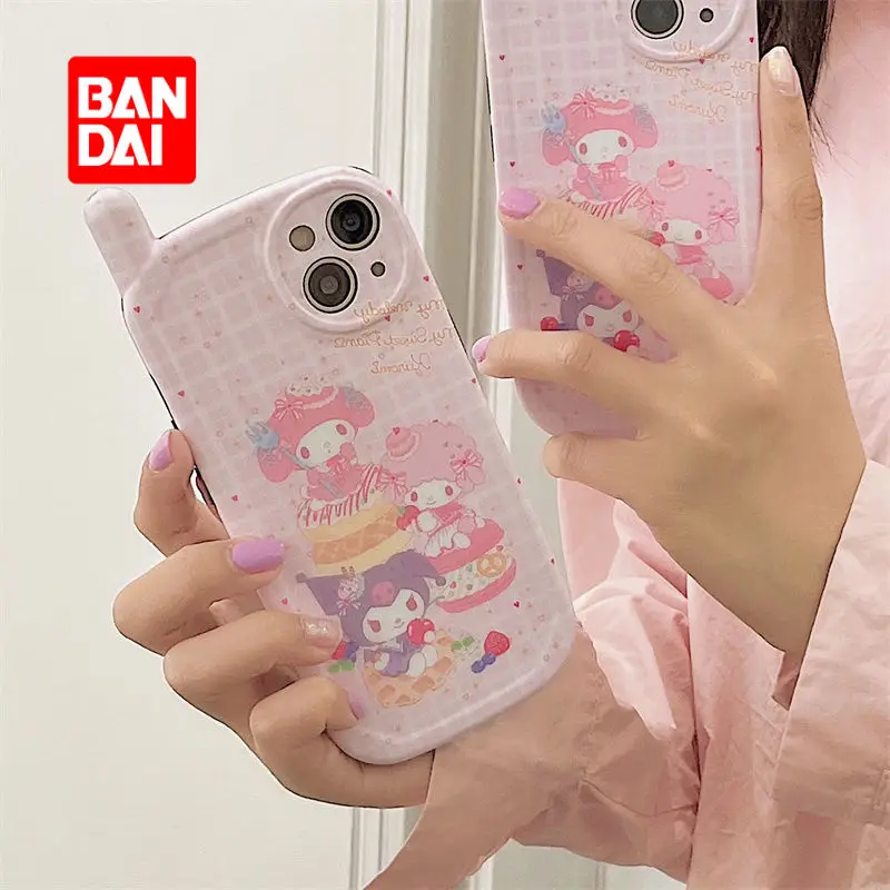 

Креативный чехол Bandai для IPhone 13, 13Pro, 12, 12Pro, 11 Pro, X, XS, Max, XR, 7, 8 Plus, мультяшный чехол на заднюю панель телефона, милый трендовый мягкий чехол