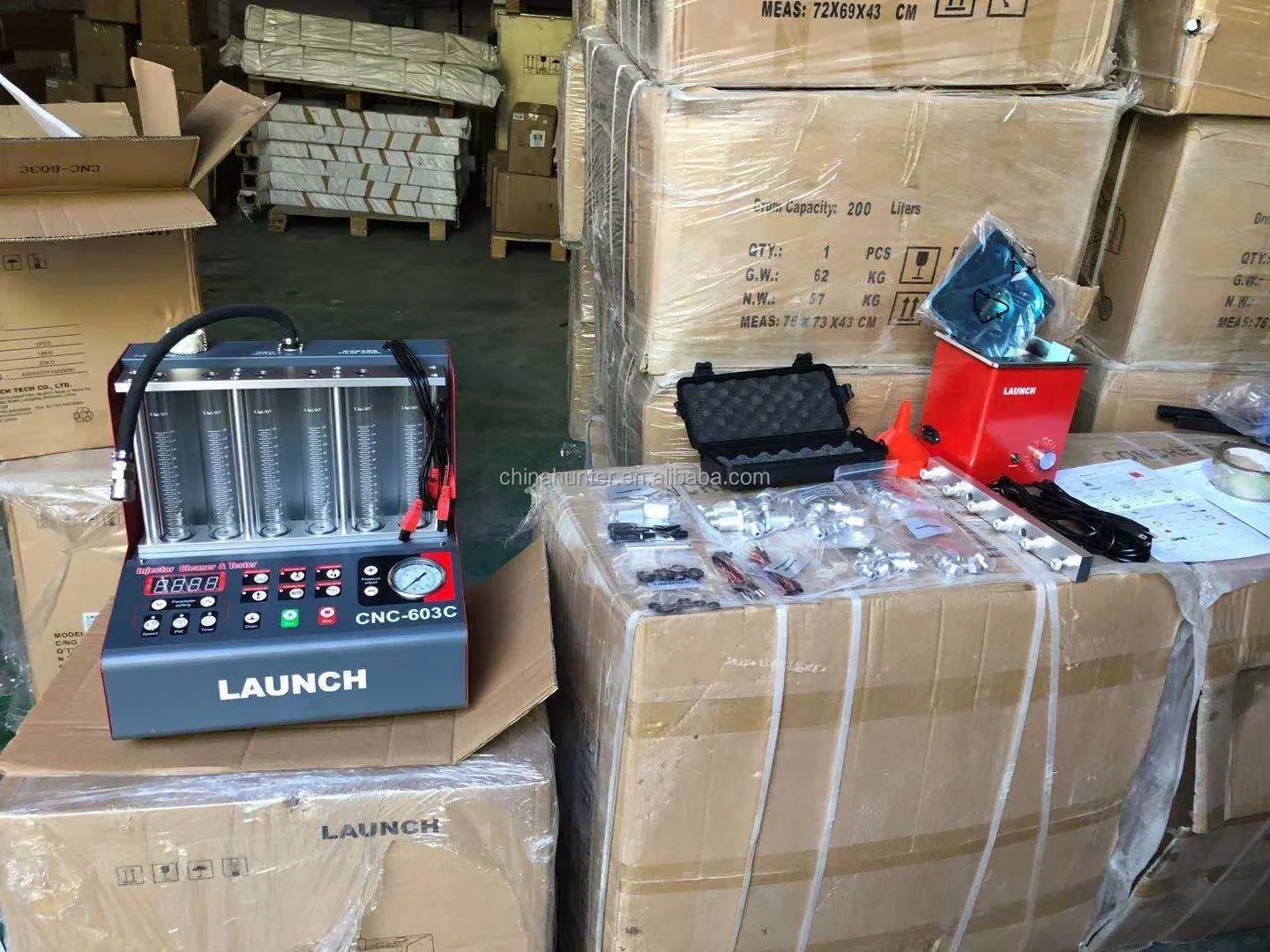 Оптовая запуск CNC-603C CNC603C очиститель форсунок автомобиля автомобильный тестер