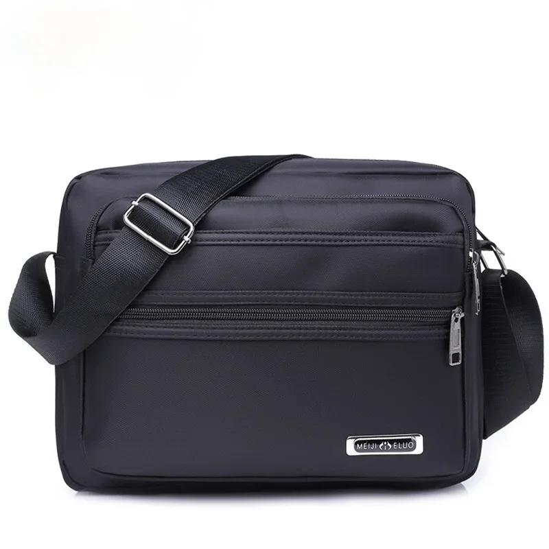 

New Men's Shoulder Bag Korean Crossbody Bag Student Book Bag Men's Personal Bags Nylon Bag