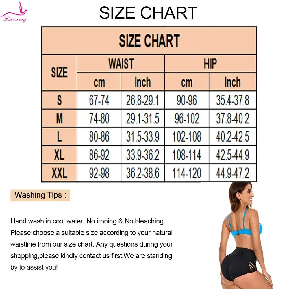 LAZAWG Women Hip Lift Body Sculpting Panties Seamless Panty Butt Lifter Tummy Control Shapewear Slimming Belly Body Shaper
