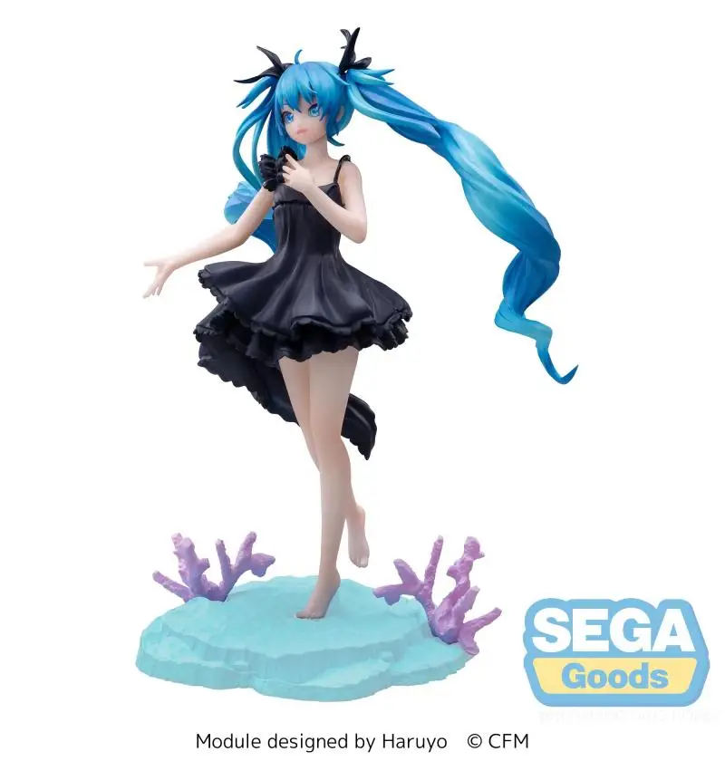 Sega Luminast оригинальная призовая фигурка Hatsune Miku Deep Sea Girl Ver. Игрушечная модели
