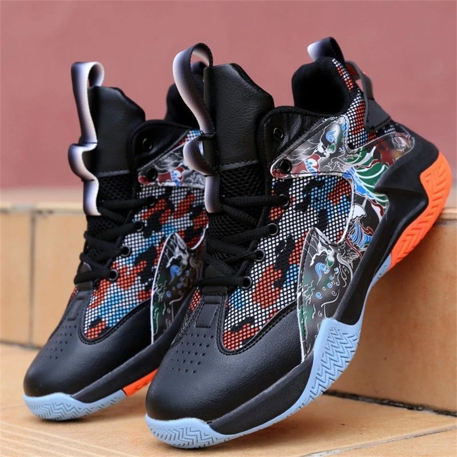 KaiJun Men's Basketball Shoes Breathable Anti-slip Basketball Sneakers Man Women Gym Outdoor Boots Kids Casual Sports Sneakers